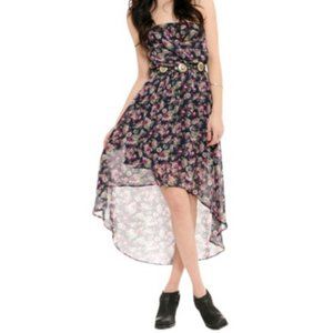 *LAST CHANCE* Gypsy Warrior Strapless Floral High Low Dress